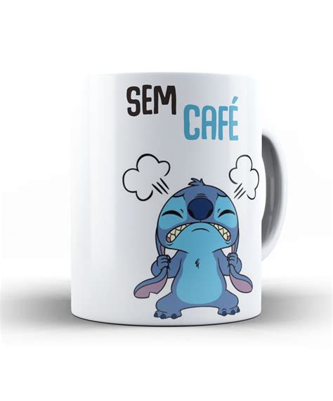 Caneca Personalizada Stitch Lilo Disney Caf Sem Caf No Elo