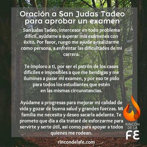 Oración para cuando un hijo va a presentar un examen La Luz de la