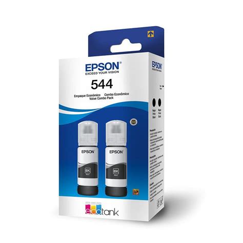 Refil De Tinta Epson T Unidades Black Kabum