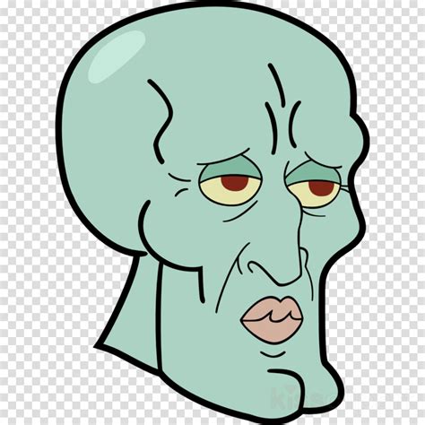 Handsome Squidward Png Clipart Squidward Tentacles Gmail Vector Logo