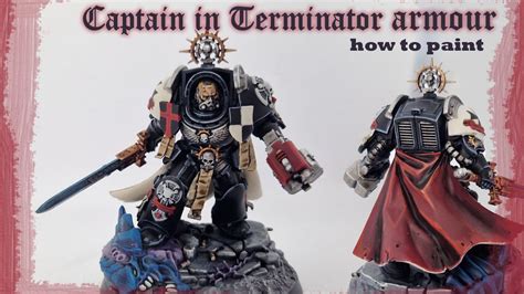 Painting My Black Templar Captain In Terminator Armour My Best