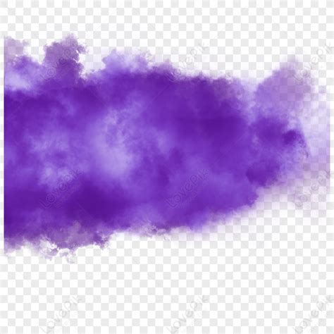 Púrpura Creativo Pintado A Mano Humo psicodélico psicodélico PNG