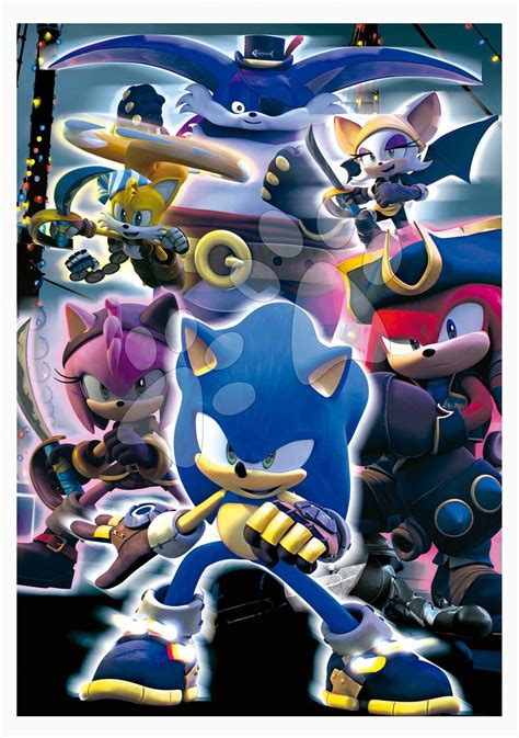 Puzzle Sonic Prime Educa 300 150 Teile Beleuchtet Ab 8 Jahr