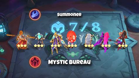 Tharz Skill Summoner Mystic Bureau Auto Win Youtube