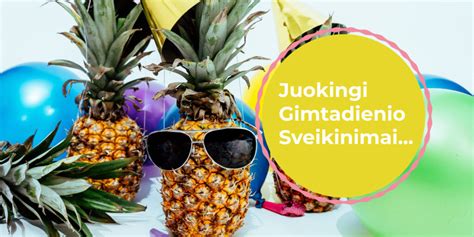 Juokingi Sveikinimai Su Gimtadieniu