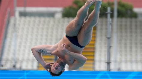 Lorenzo Marsaglia Argento Nei Tuffi Dal Trampolino Metro