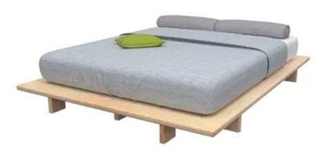 Base Cama Matrimonial Tatami Estilo Oriental Meses Sin Inter S