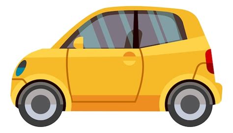 Yellow Car Clip Art