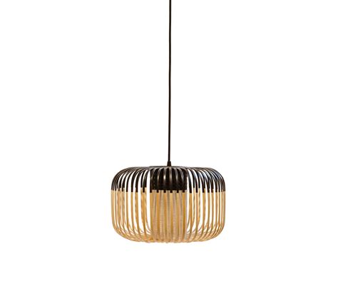 Bamboo Pendant Lamp S Black Architonic