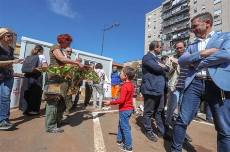 Palermo Inaugurato Il Centro Di Raccolta Rifiuti In Piazza Della Pace