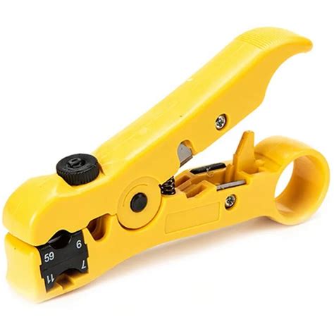 Multi Function Automatic Wire Stripper Cutter Tool Rotary Coax Stripper