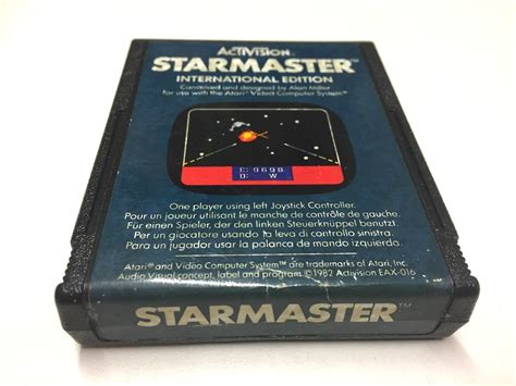 Starmaster Atari 2600 Prix Photo Présentation