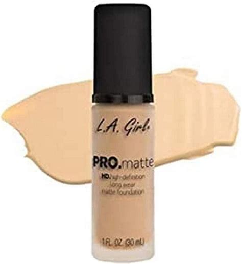 L A Girl Pro Matte Maquillaje Líquido Color Ivory Tono Glm671 30 Ml Mx Belleza