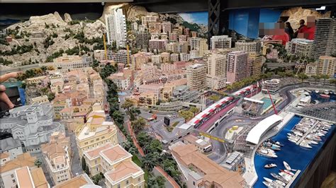 Miniatur Wunderland Hamburg im Juni 2024 Formel 1 Monaco Süd