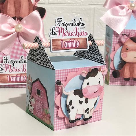 Personalizados Fazendinha Rosa Elo Produtos Especiais