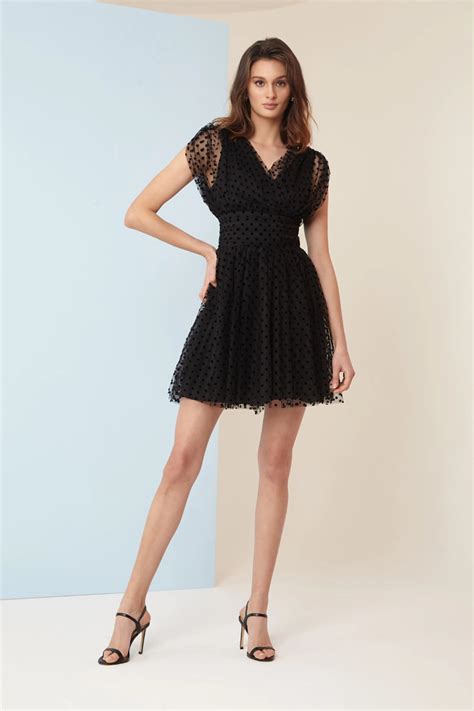 Black Tulle Sleeveless Mini Dress All Keikei