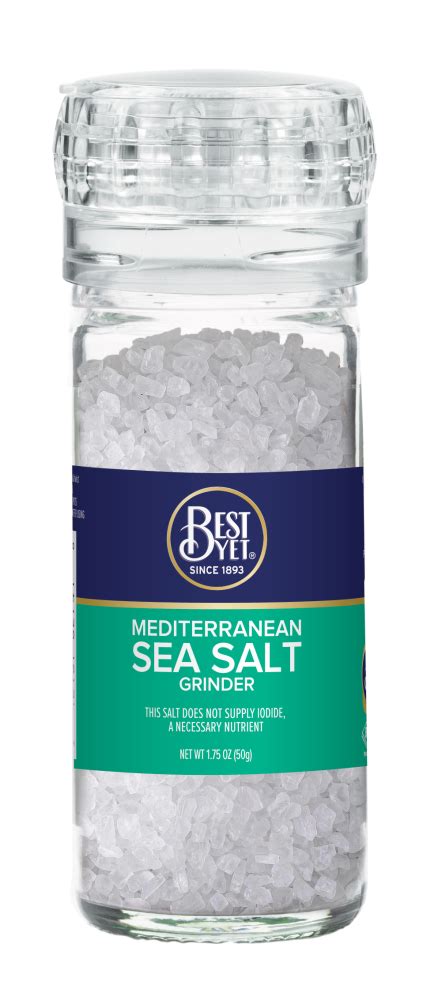 Sea Salt Grinder - Best Yet Brand