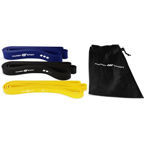 Set Of Resistance Bands Mm Marbo Sport Strength Equipment