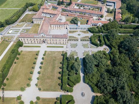 Villa Arconati Castellazzo Bollate Milano Italia Vista Aerea