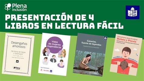 Presentaci N De Libros En Lectura F Cil Plena Inclusi N Youtube