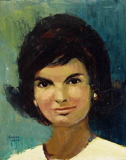 Portrait Of Jacqueline Kennedy All Artifacts The John F Kennedy