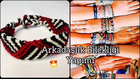 Arkadaşlık Bilekliği Yapımı İpten Bileklik Yapımı Friendship