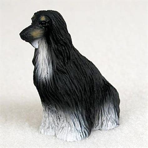 Afghan Blk & Wht Bonsai Tree Figurine | bonsaioutlet.com