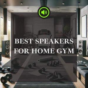 Best Speakers For Home Gym In