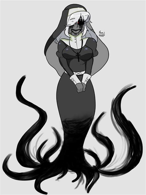 Demon Nun By Nomil On Newgrounds