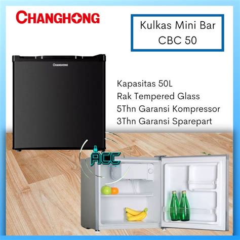 Jual Changhong Cbc Kulkas Lemari Es Mini Bar Portable L Shopee