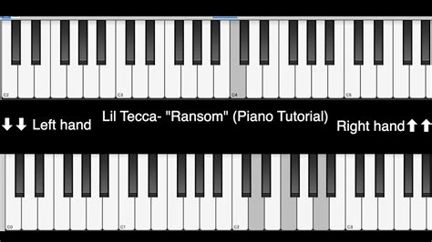 Lil Tecca- "Ransom" (Piano Tutorial) [Sheet Music in Description ...