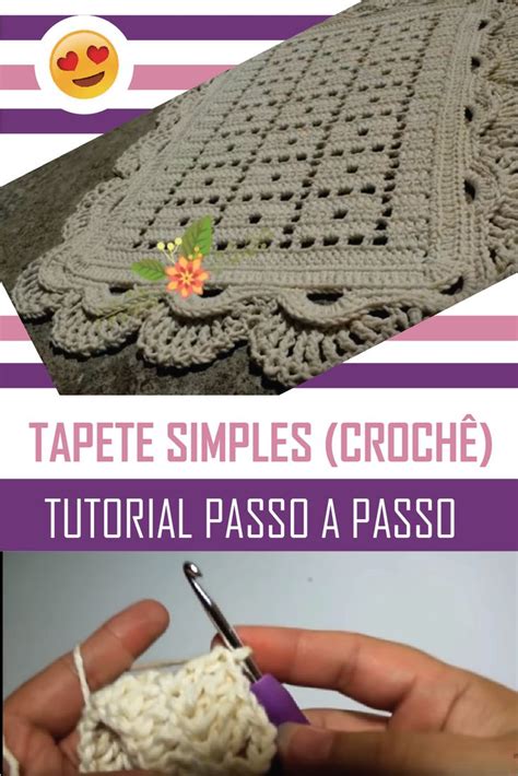 Tapete De Croche Simples Passo A Passo Tapete De Croche Simples