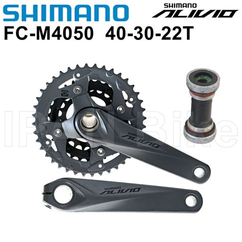 Shimano Alivio FC M4050 Bike Crankset MTB Bicicleta Chainwheel Bike