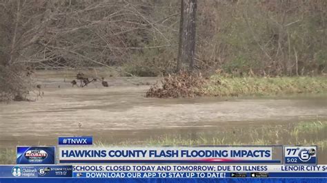 Hawkins County Flash Flooding Impacts Youtube