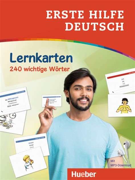 Erste Hilfe Deutsch Lernkarten Grundwissen Wortschatz Schulbuch