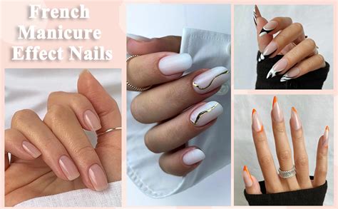 Vnicesli 4 Couleurs Vernis Semi Permanent Blanc Laiteux Transparent Rose Nude Vernis à Ongles