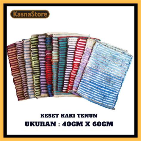 Jual Keset Kaki Tenun Keset Rajut Keset Anyaman Kain Perca Di Seller