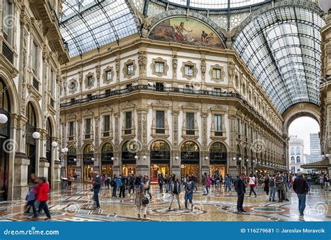 Shopping Mall in Milan, Italy Editorial Photo - Image of stores, milano ...