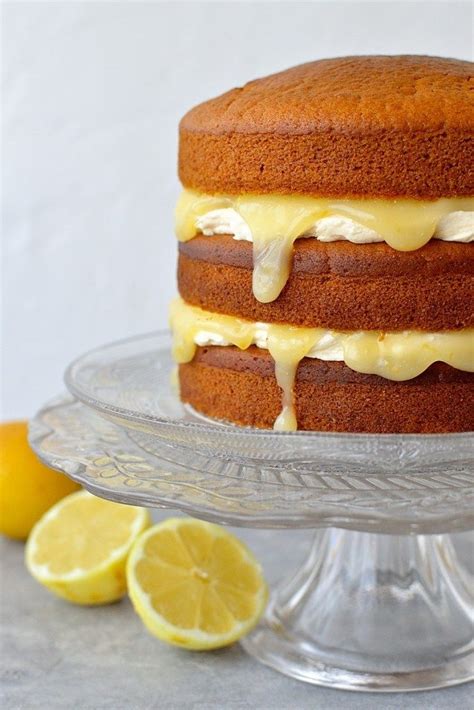 Vegan Lemon Curd Layer Cake Artofit