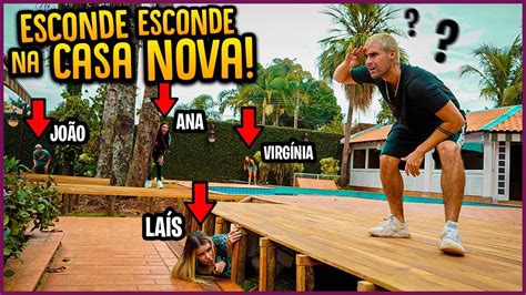 Esconde Esconde Na Casa Nova Novos Esconderijos [ Rezende Evil