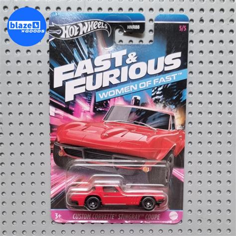 Jual Hot Wheels Fast Furious Women Of Fast Custom Corvette Stingray Coupe Jakarta Barat