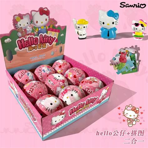 Sanrio Hello Kitty niespodzianka dla dzieci lalka pudełko z