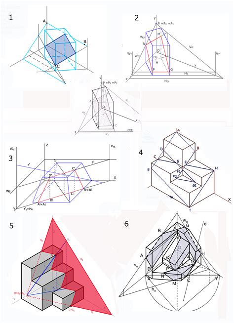 SISTEMA AXONOMÉTRICO SECCIONES