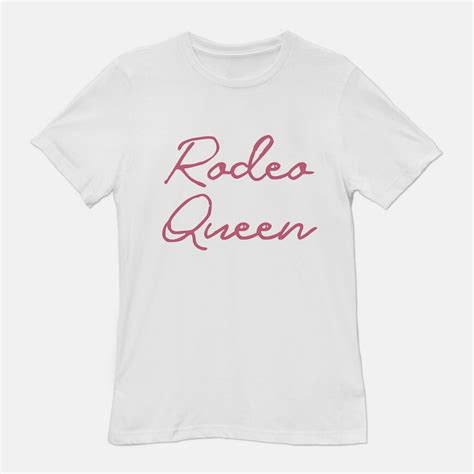 Rodeo Queen Horse T Shirt Tee