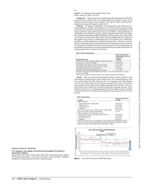 Pdf Diagnostic Stewardship Of Gastrointestinal Multiplex Pcr