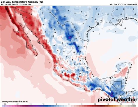 Meteorolog A M Xico On Twitter Precauci N Notable Descenso T Rmico