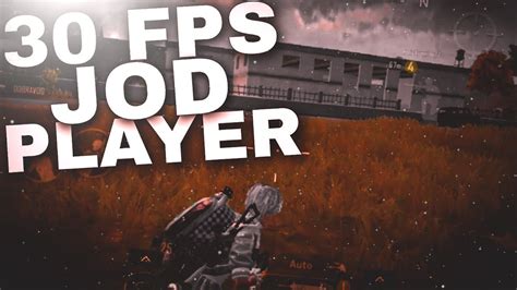 Fps Jod Player Bgmi Montage Low End Device Low End Device Pubg