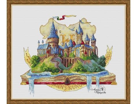 Hogwarts Cross Stitch Chart Code Ap 284 Anna Petunova Buy Online On