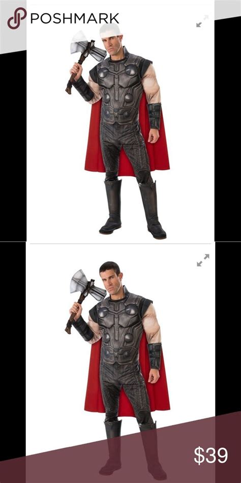 Rubies Avengers Endgame Thor Costume Deluxe Thor Costume Avengers Thor