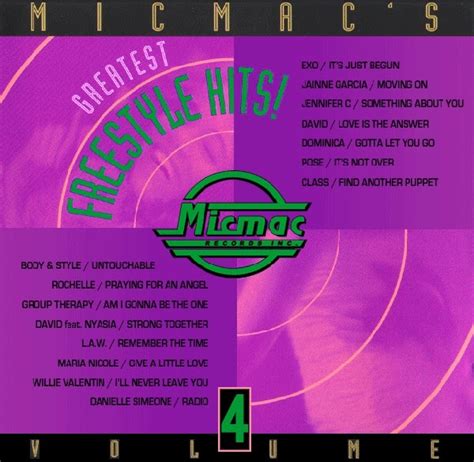 Micmac S Greatest Freestyle Hits Volume 4